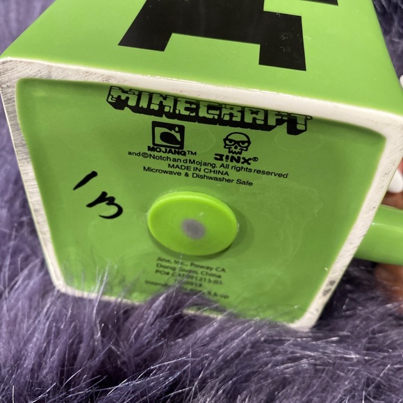 Minecraft Creeper Face Mug Tea Coffee Cup Mojang Jinx Microwave Dishwasher safe - Picture 3 of 3